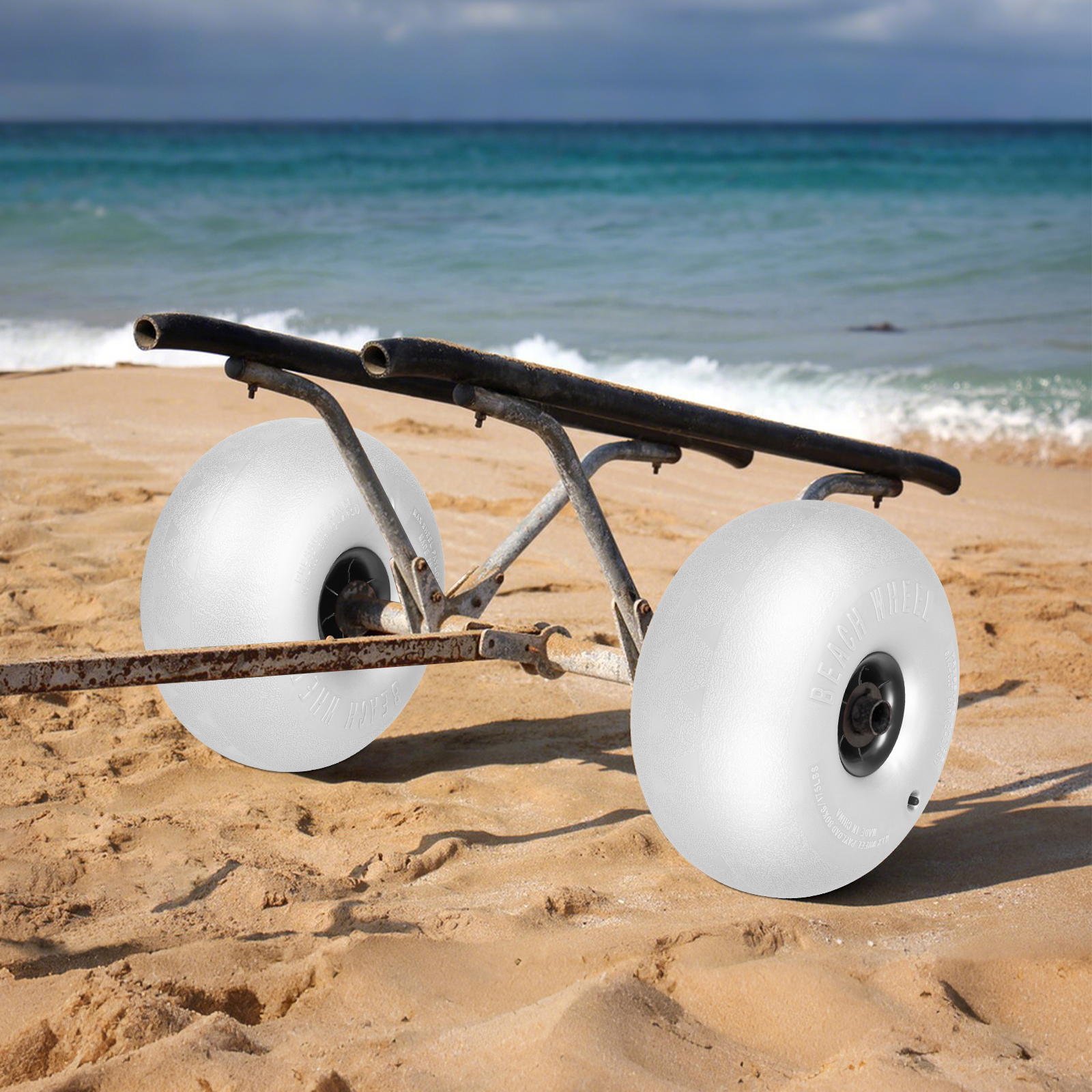 Heavy Equipment Tires - Beach Wheels 16 Inch 2 Pack
