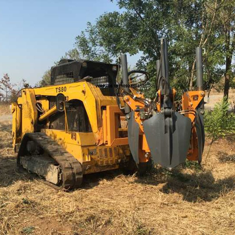 Skid Steer Loader - Forestry Machinery Hydraulic Tree Transplanting Machine