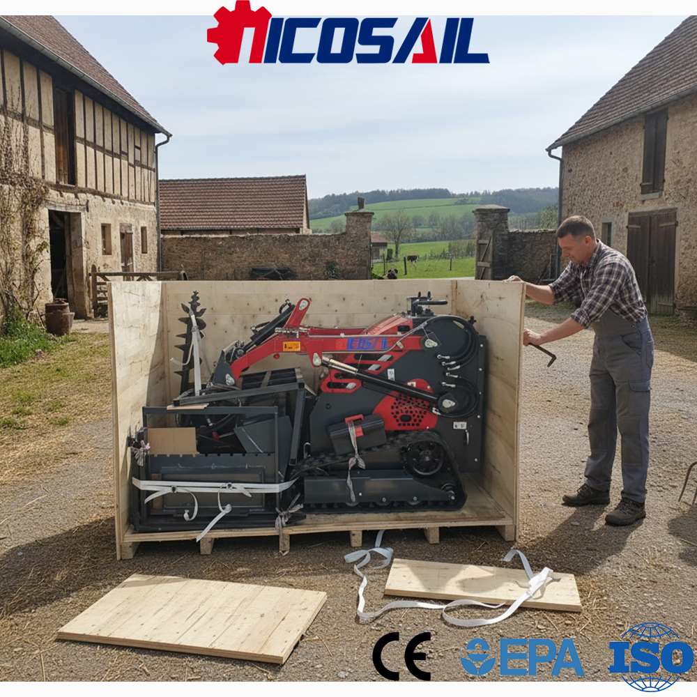 Skid Steer Loader - Custom Mini Skid Steer Loader Euro