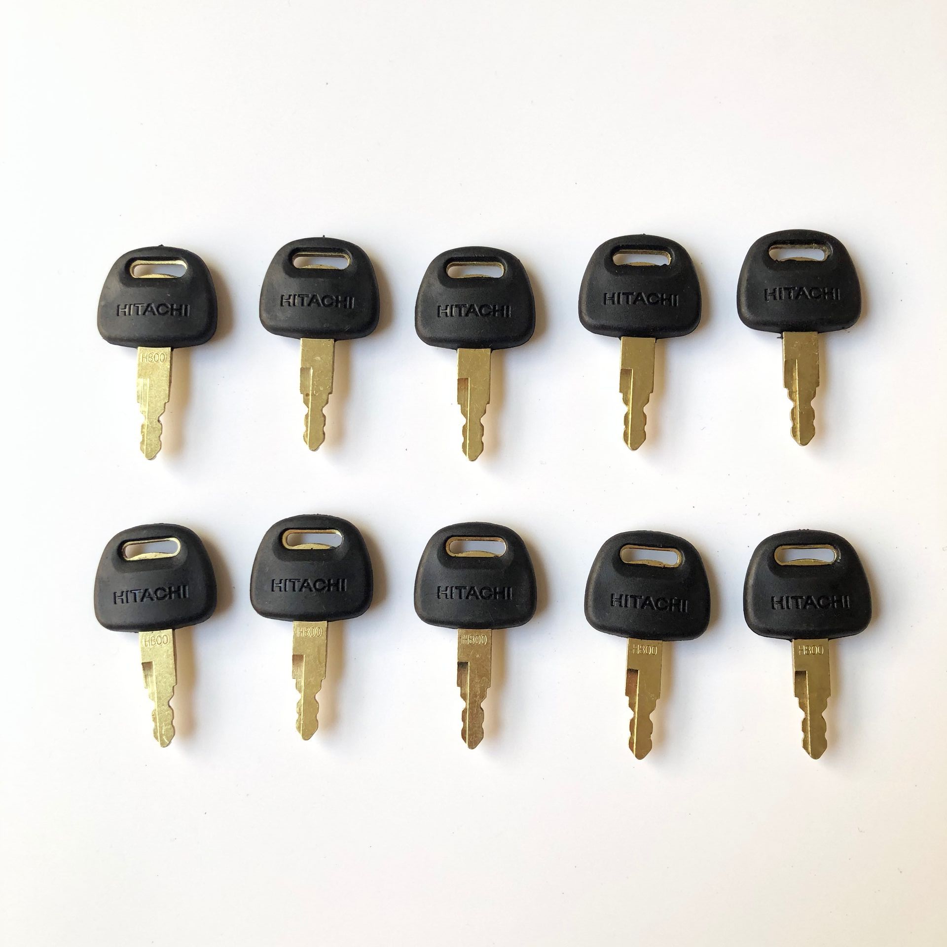 Heavy Equipment Hitachi - 10PCS New Type H800 Key for