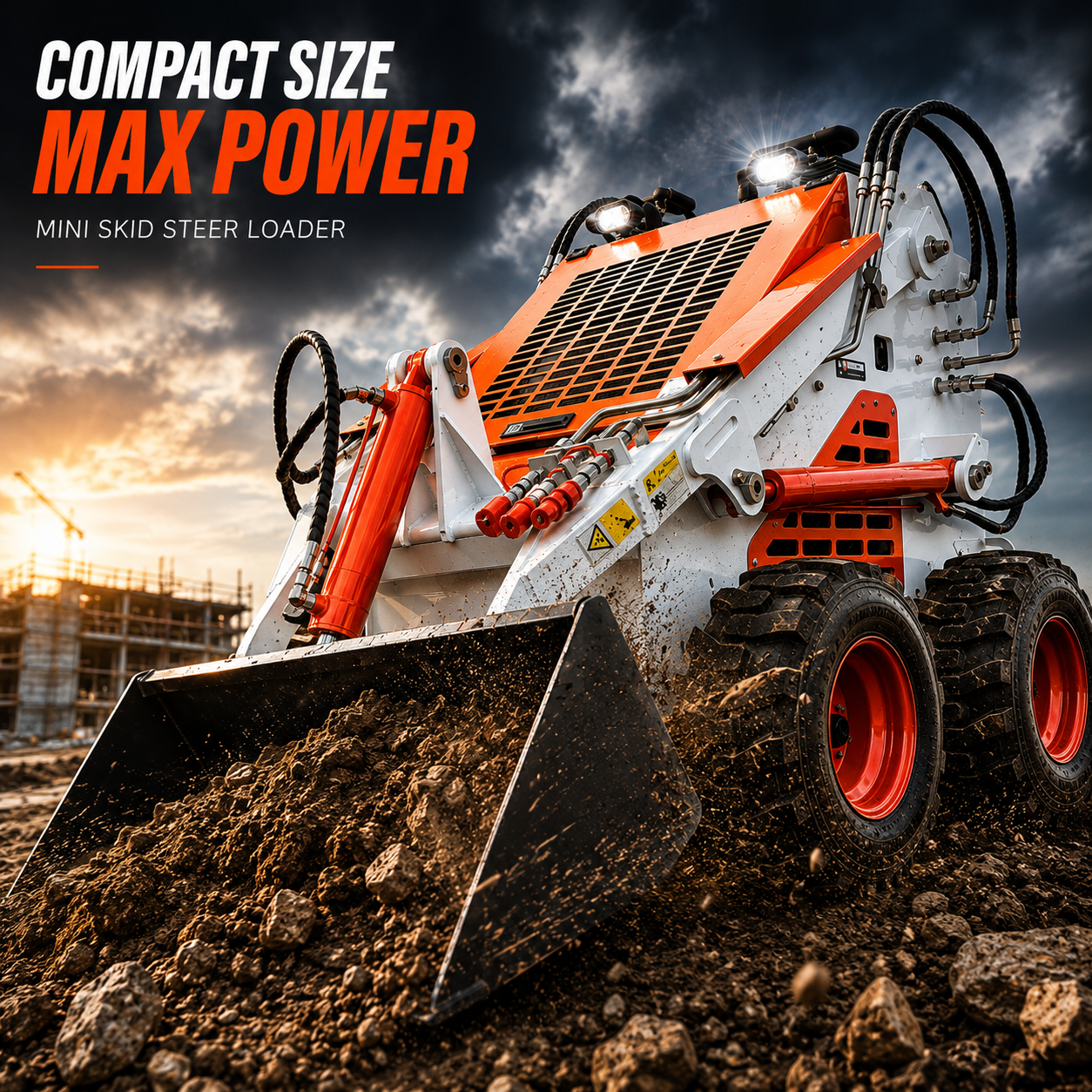 Skid Steer Loader - Customizable Product Skid Steer Loader Compact