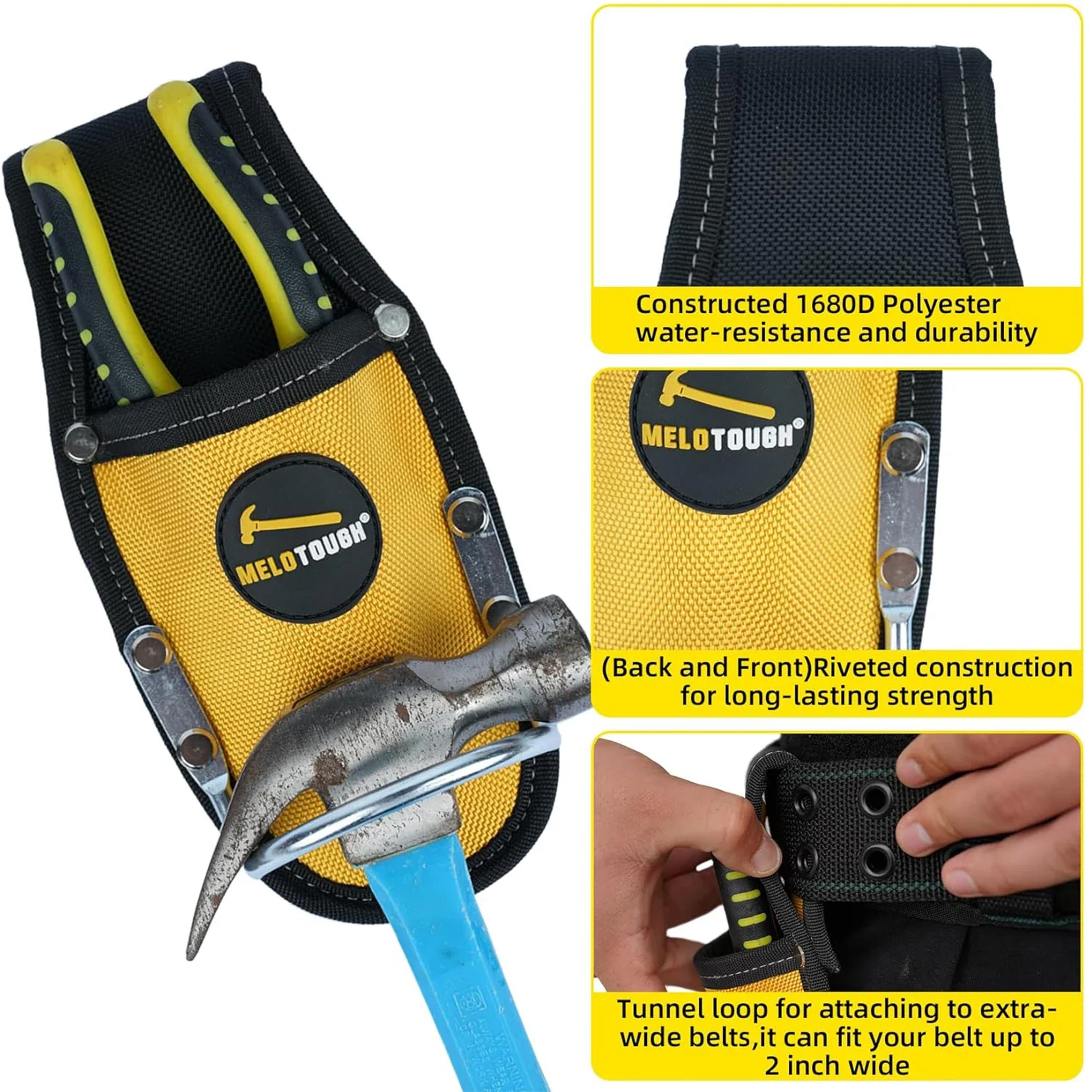 Plier Holster Tool Holder, Hea - Heavy Equipment Storage reseña y precio