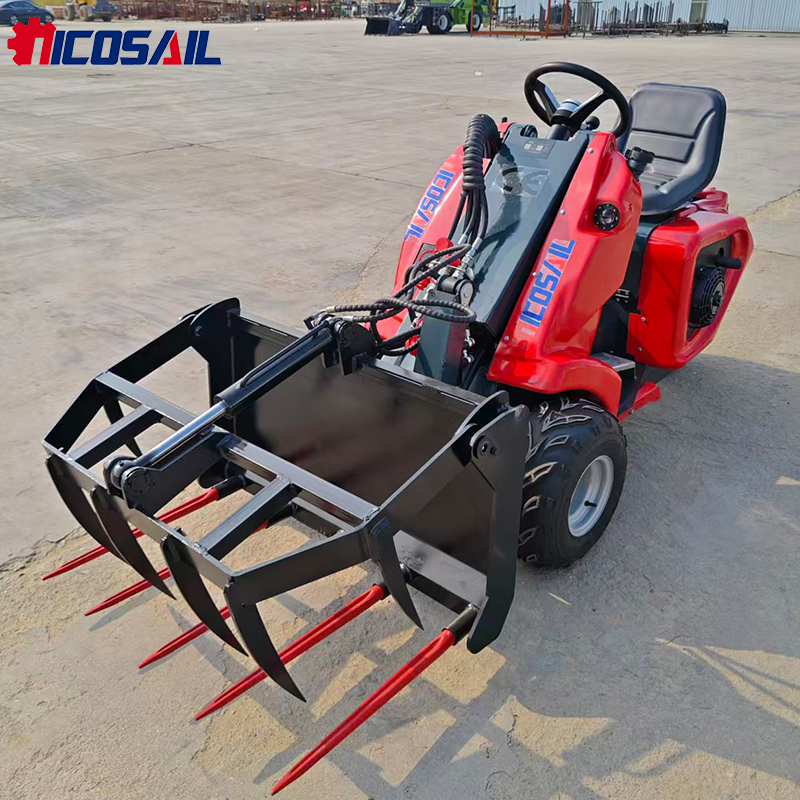 Fast Delivery Hydrostatic Mini - Skid Steer Loader reseña y precio