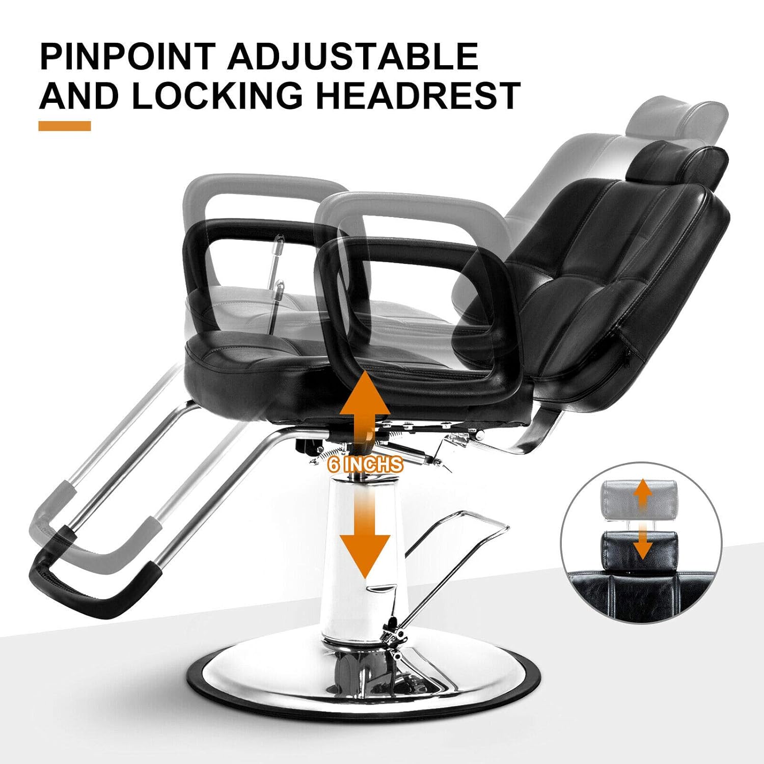 Heavy Duty Hydraulic Recline B - Heavy Equipment Supplies reseña y precio