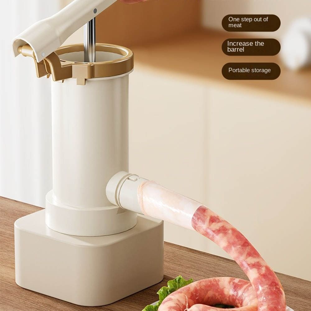 Homemade Manual Sausage Stuffe - Heavy Equipment Supplies reseña y precio