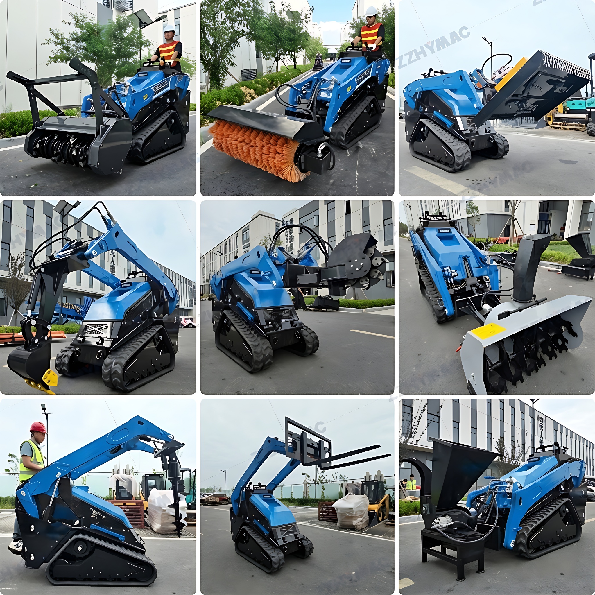 2026 New Type V1000 Mini Skid  - Skid Steer Loader reseña y precio