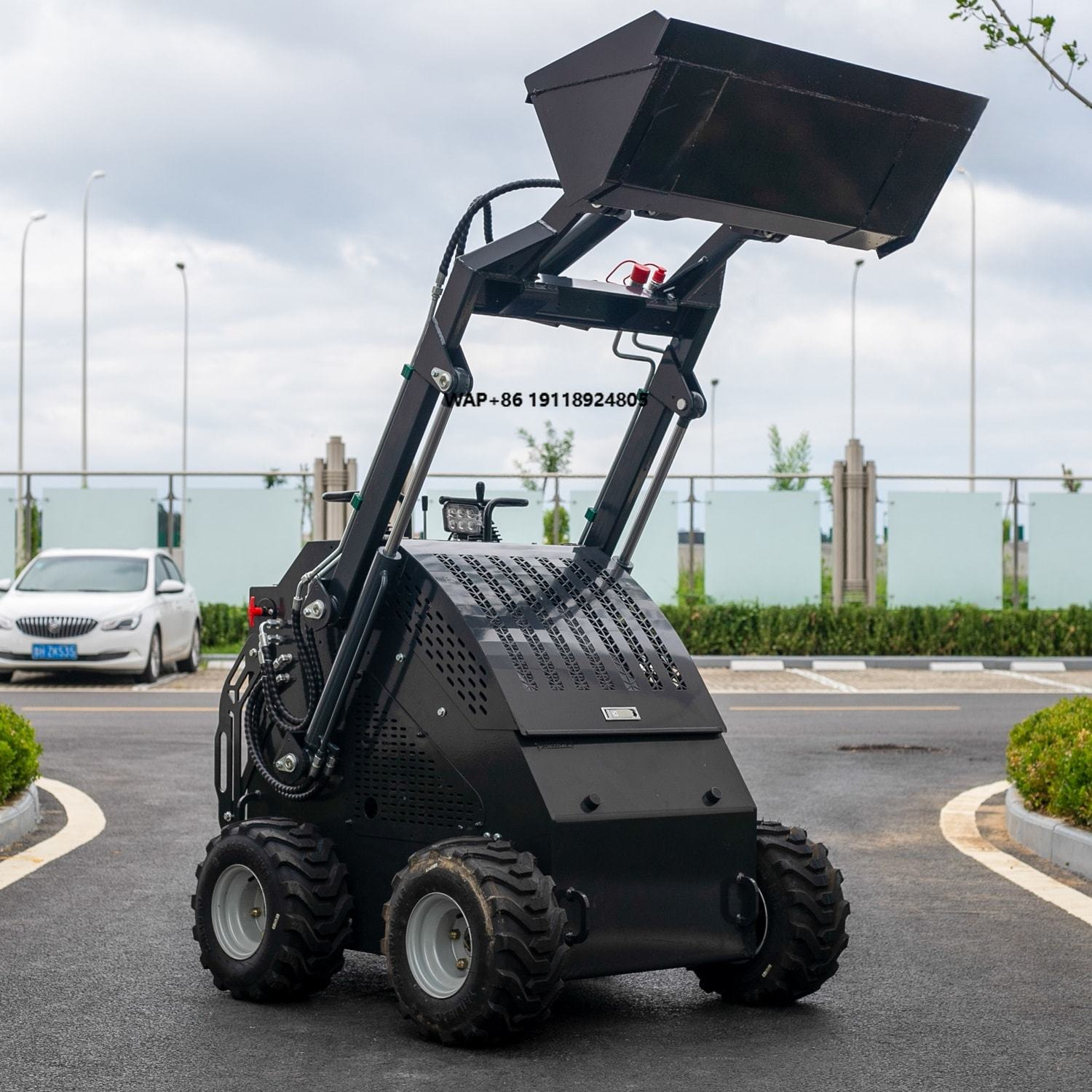 Mini Skid Steer Bucket Mini Wh - Skid Steer Loader reseña y precio