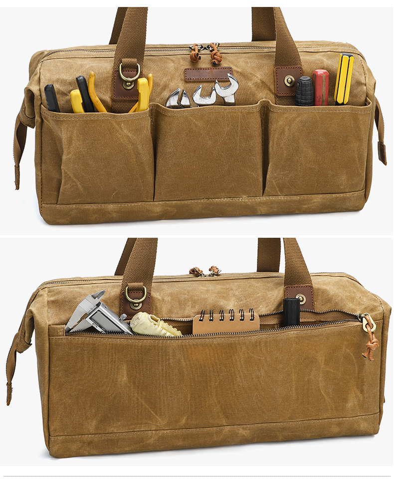 Heavy Duty Waxed Canvas Tool B - Heavy Equipment Storage reseña y precio