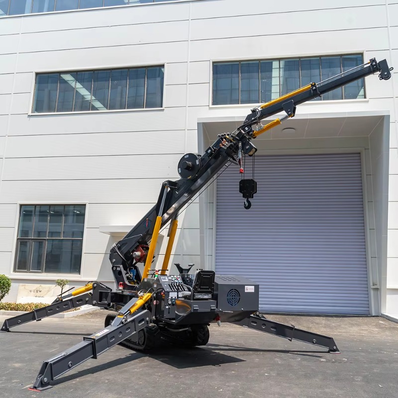 Mini Spider Crane Compact Elec - Heavy Equipment Electrical reseña y precio