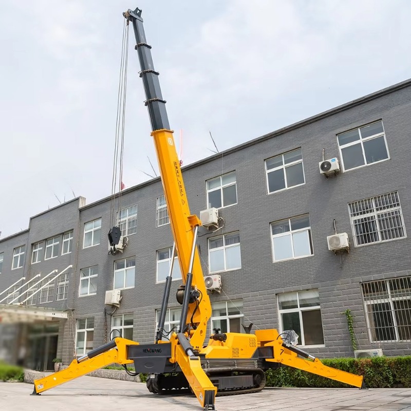 Mini Spider Crane Compact Elec - Heavy Equipment Electrical reseña y precio