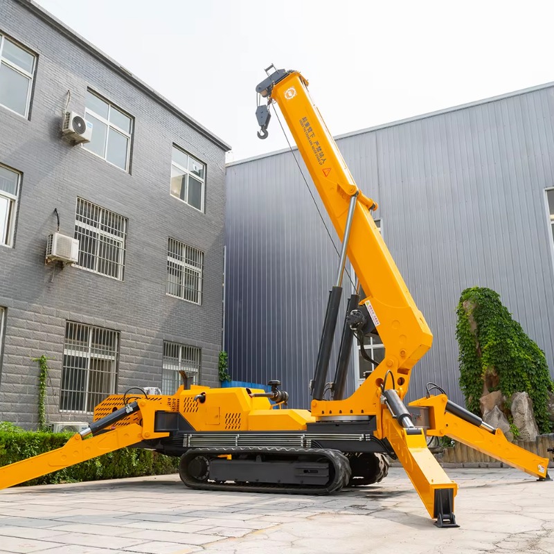 Mini Spider Crane Compact Elec - Heavy Equipment Electrical reseña y precio