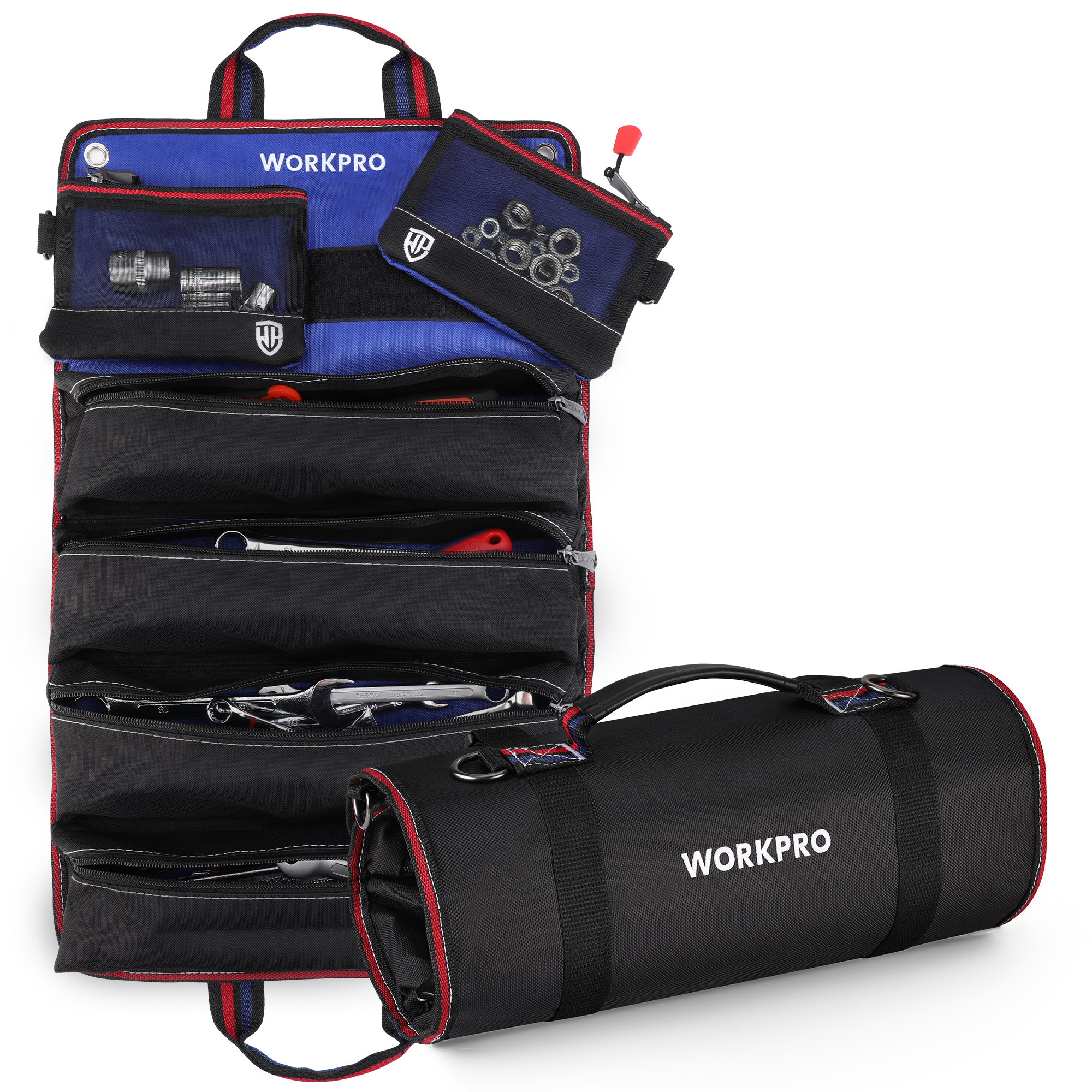 WORKPRO Roll Up Tool Bag with  - Heavy Equipment Storage reseña y precio