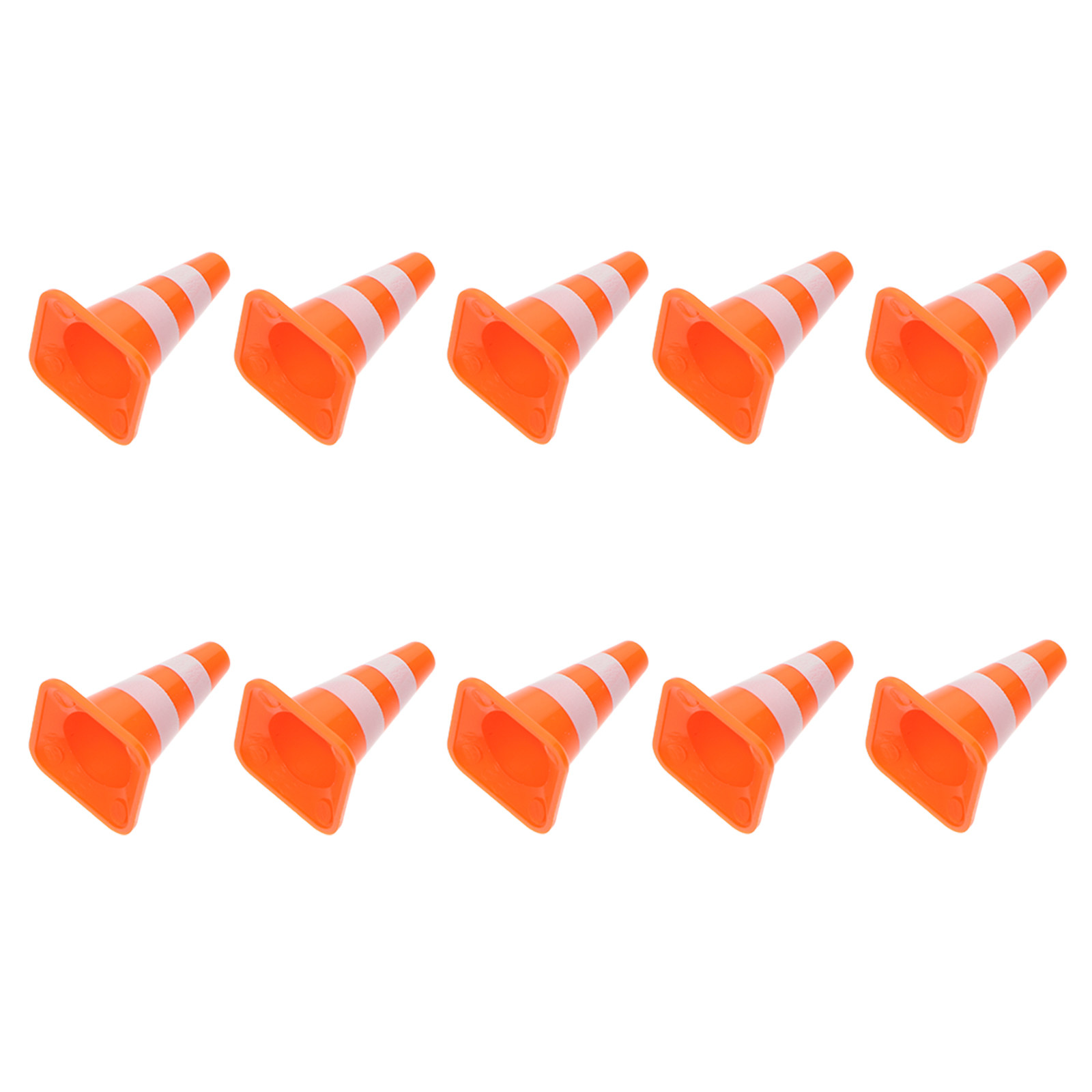 10Pcs Plastic Road Cones for K - Road Traffic Cone reseña y precio