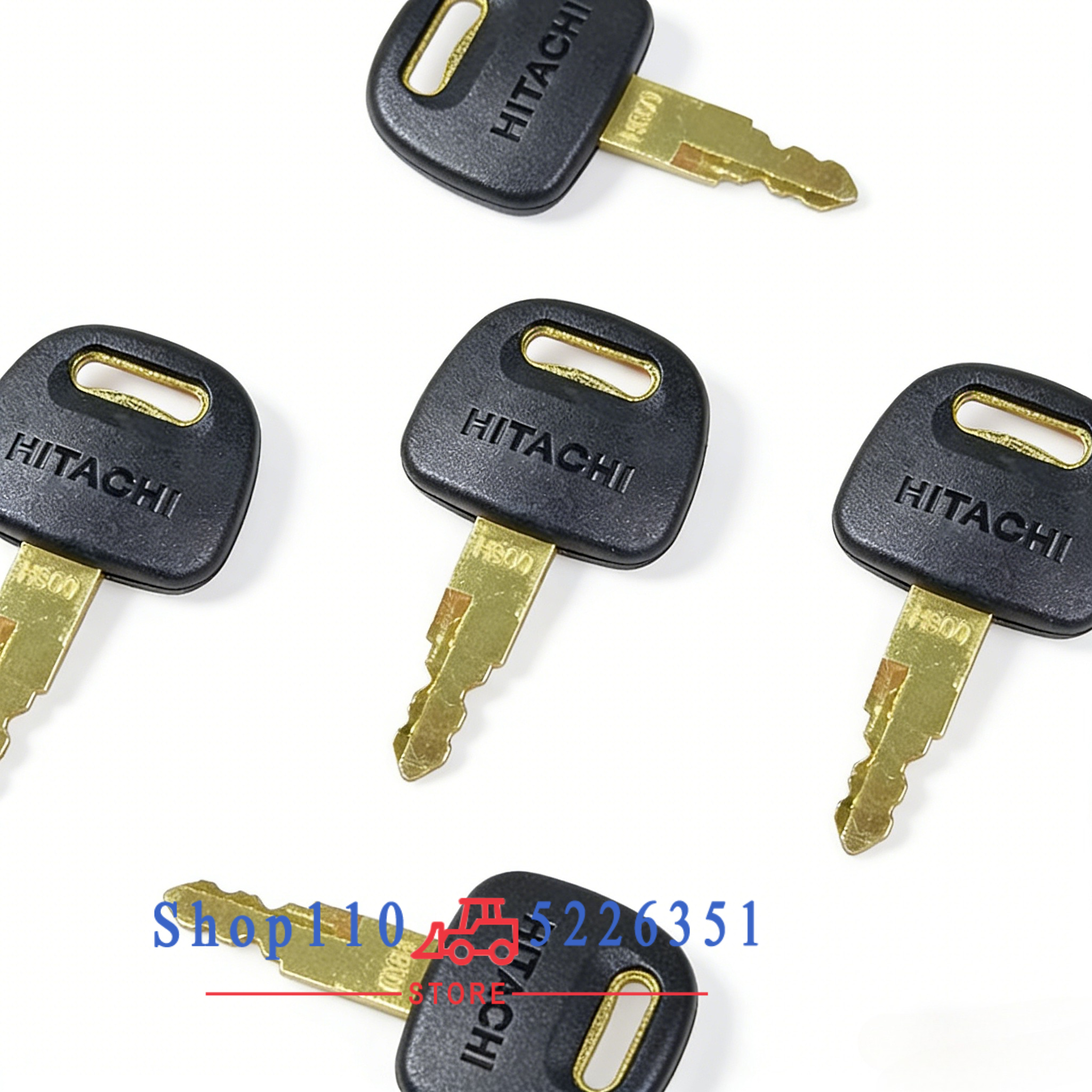 10/5PCS New Type H800 Keys for - Heavy Equipment Hitachi reseña y precio