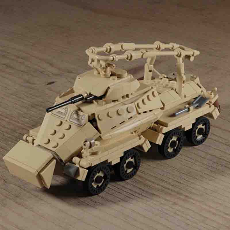 Heavy Armored Car Model MOC Bu - Heavy Equipment Armor reseña y precio