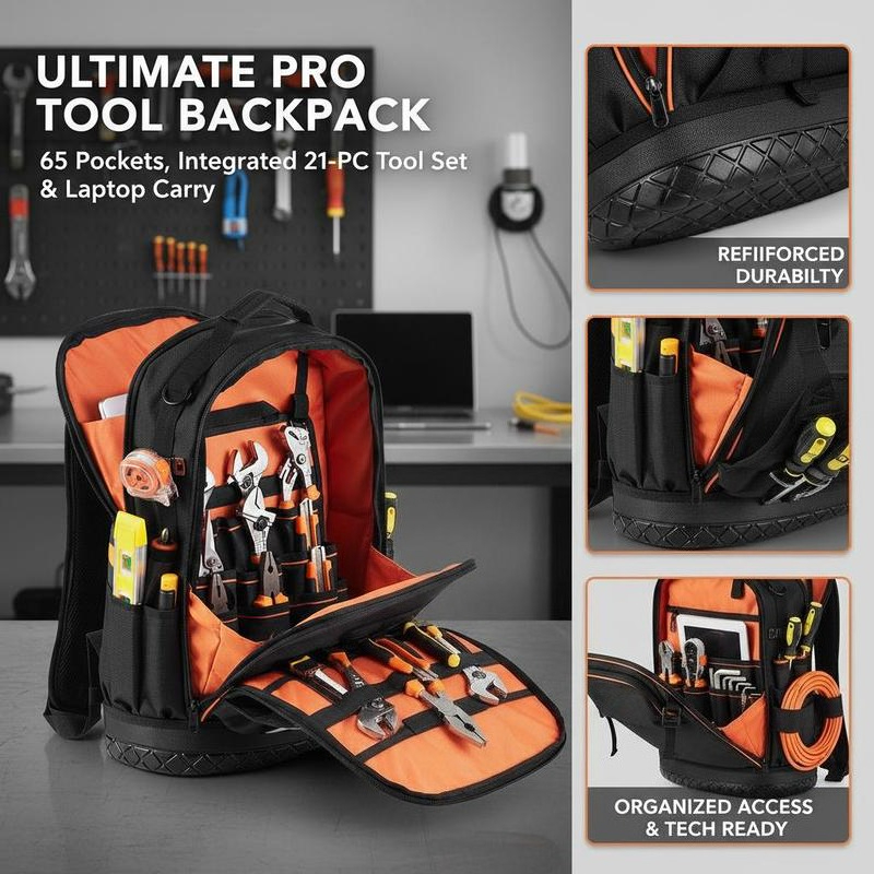 Equipment Knapsack 18-Inch For - Heavy Equipment Electrical reseña y precio