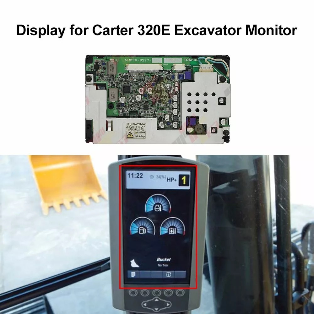 Display For Carter E320 323 33 - Heavy Equipment Hitachi reseña y precio