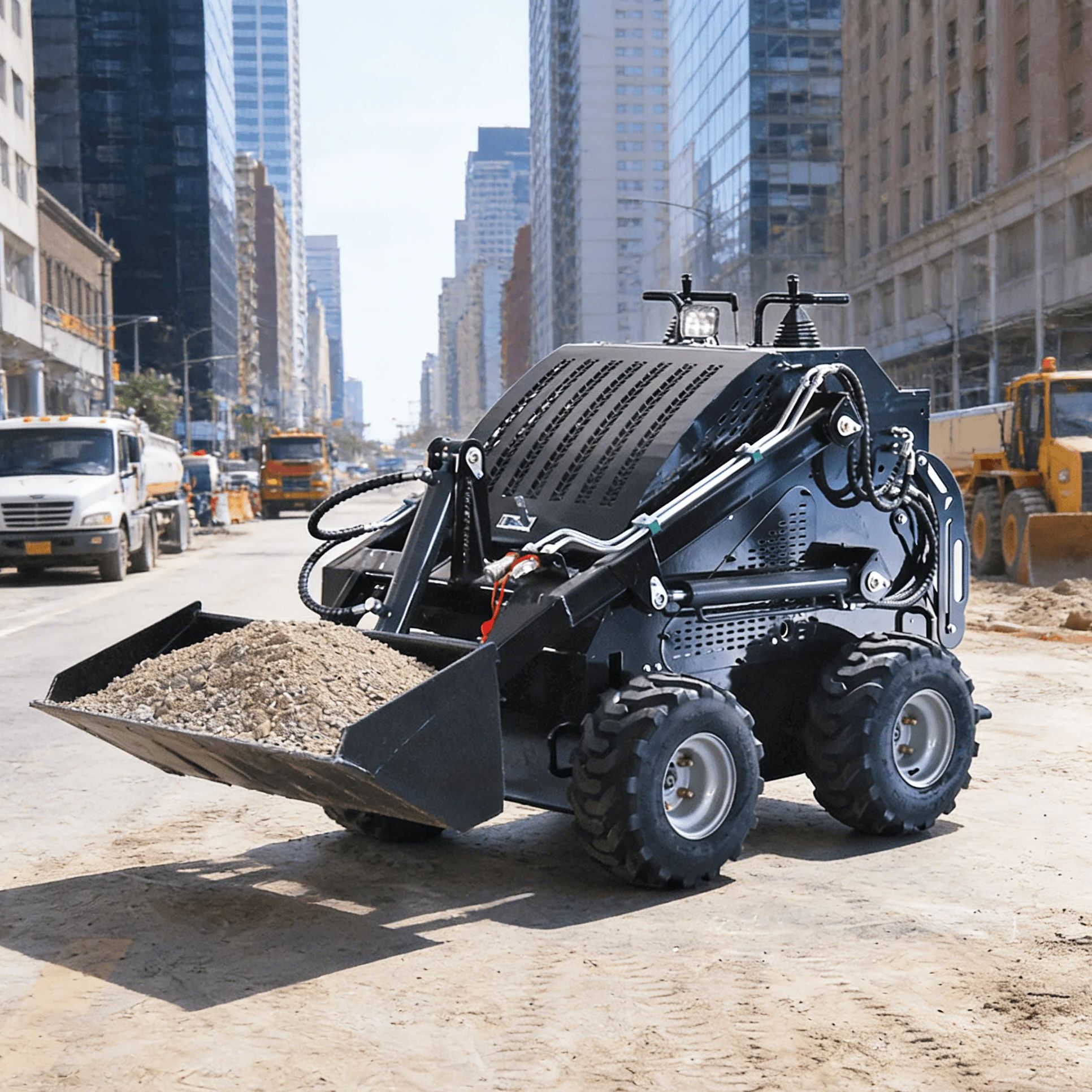 Customized Flexible bucket tur - Skid Steer Loader reseña y precio