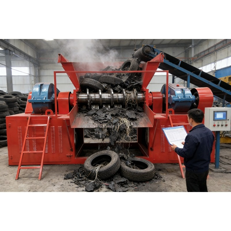 Heavy Duty Tire Recycling Equi - Heavy Equipment Tires reseña y precio