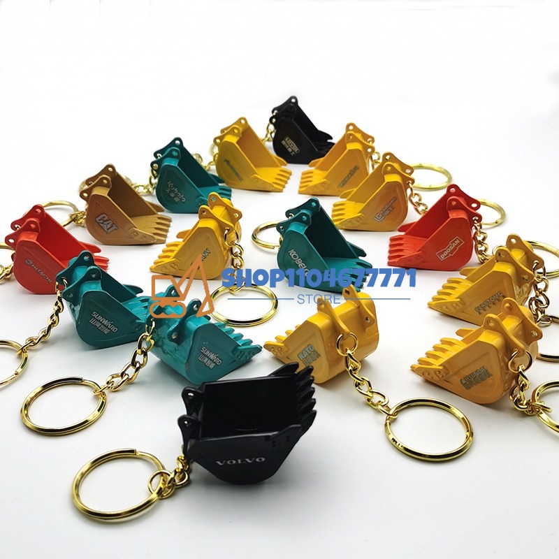 With Bucket Key Chain for Kobe - Heavy Equipment Hitachi reseña y precio