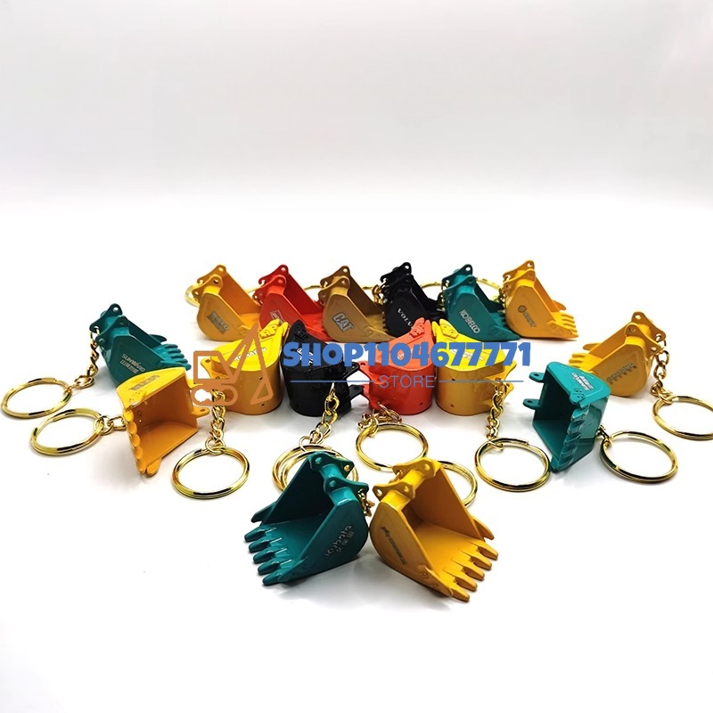 With Bucket Key Chain for Kobe - Heavy Equipment Hitachi reseña y precio