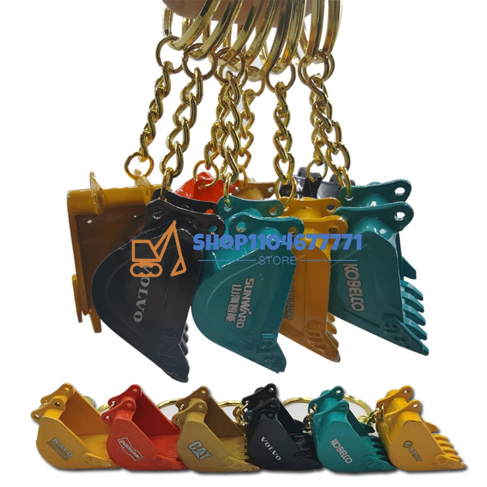 With Bucket Key Chain for Kobe - Heavy Equipment Hitachi reseña y precio