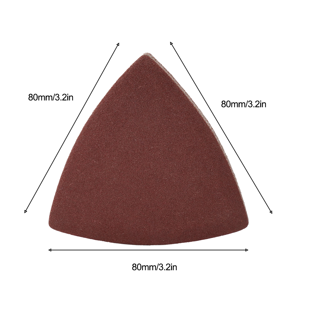 40pc Triangle Sandpaper 60/120 - Tools Heavy Equipment reseña y precio