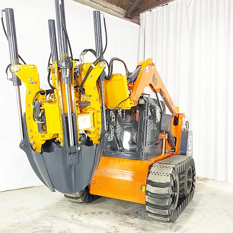 Forestry Machinery  Hydraulic  - Skid Steer Loader reseña y precio