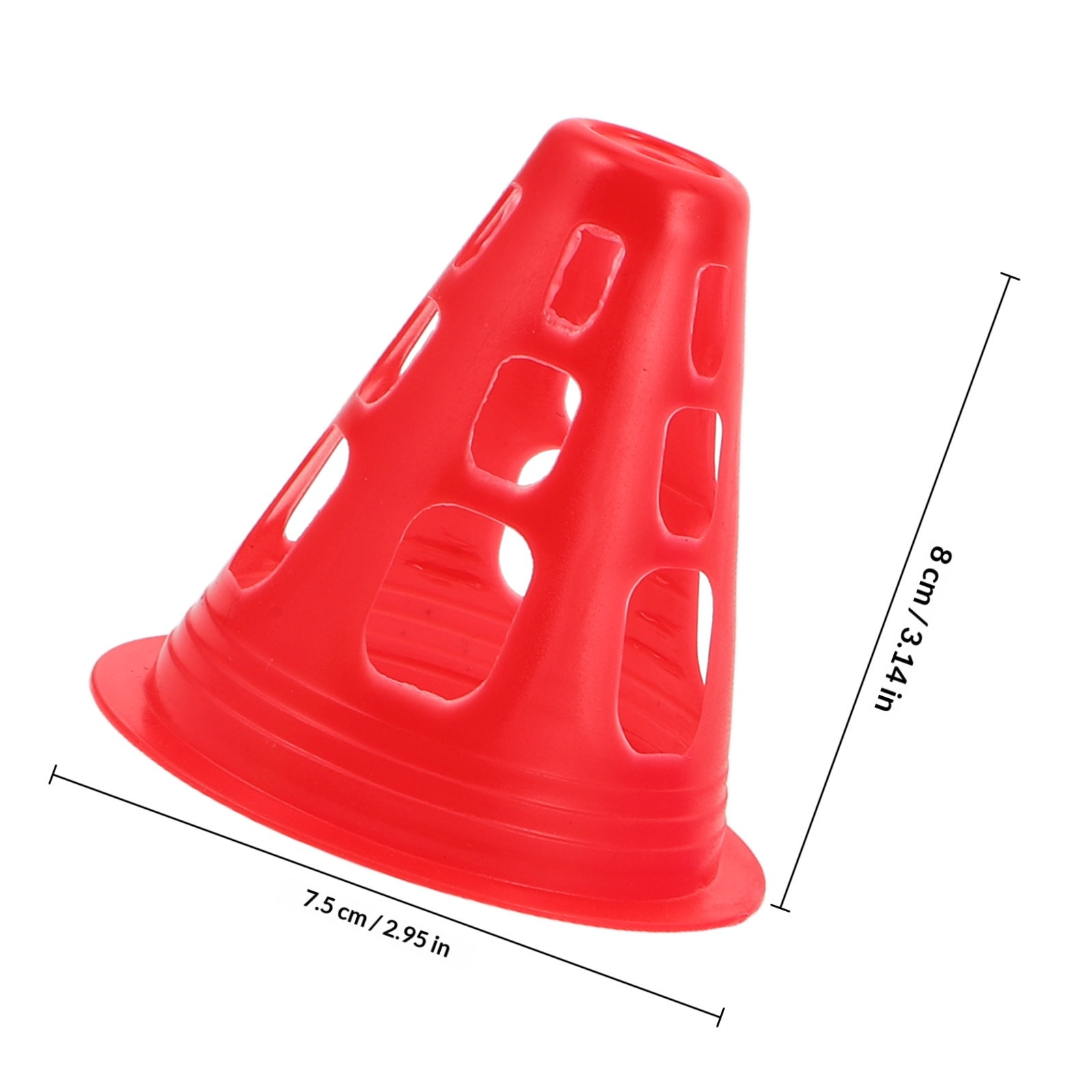 50Pcs Soft Stackable Skating C - Road Traffic Cone reseña y precio