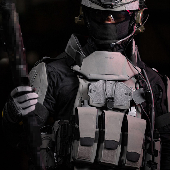 Heavy Armor Tactical Vest Comb - Heavy Equipment Armor reseña y precio