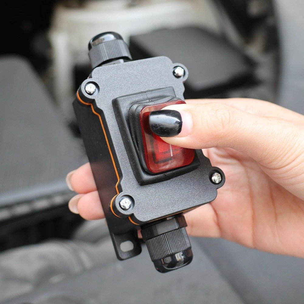 Universal Inline Rocker Switch - Heavy Equipment Electrical reseña y precio