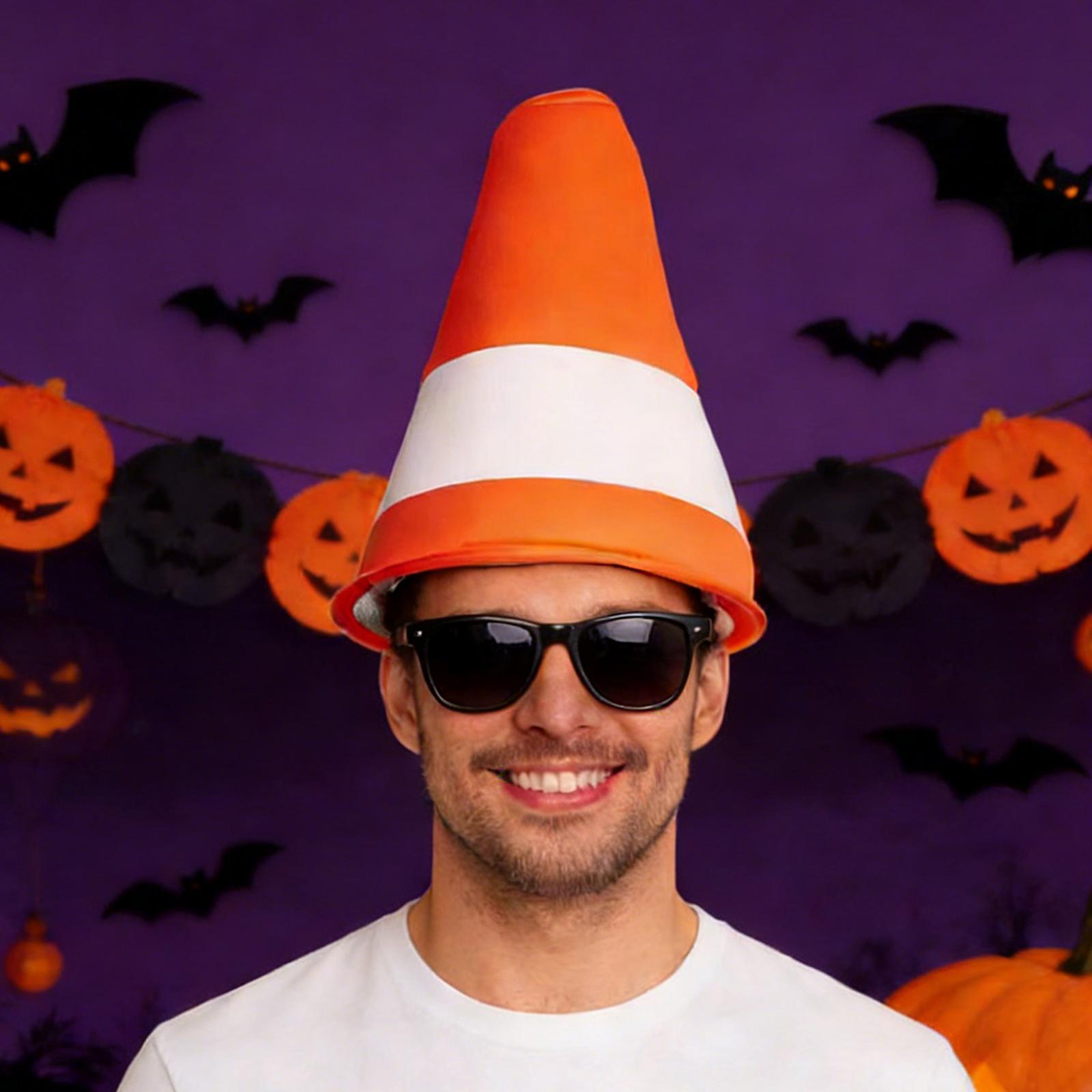 Traffic Cone Hat, Costume Acce - Road Traffic Cone reseña y precio