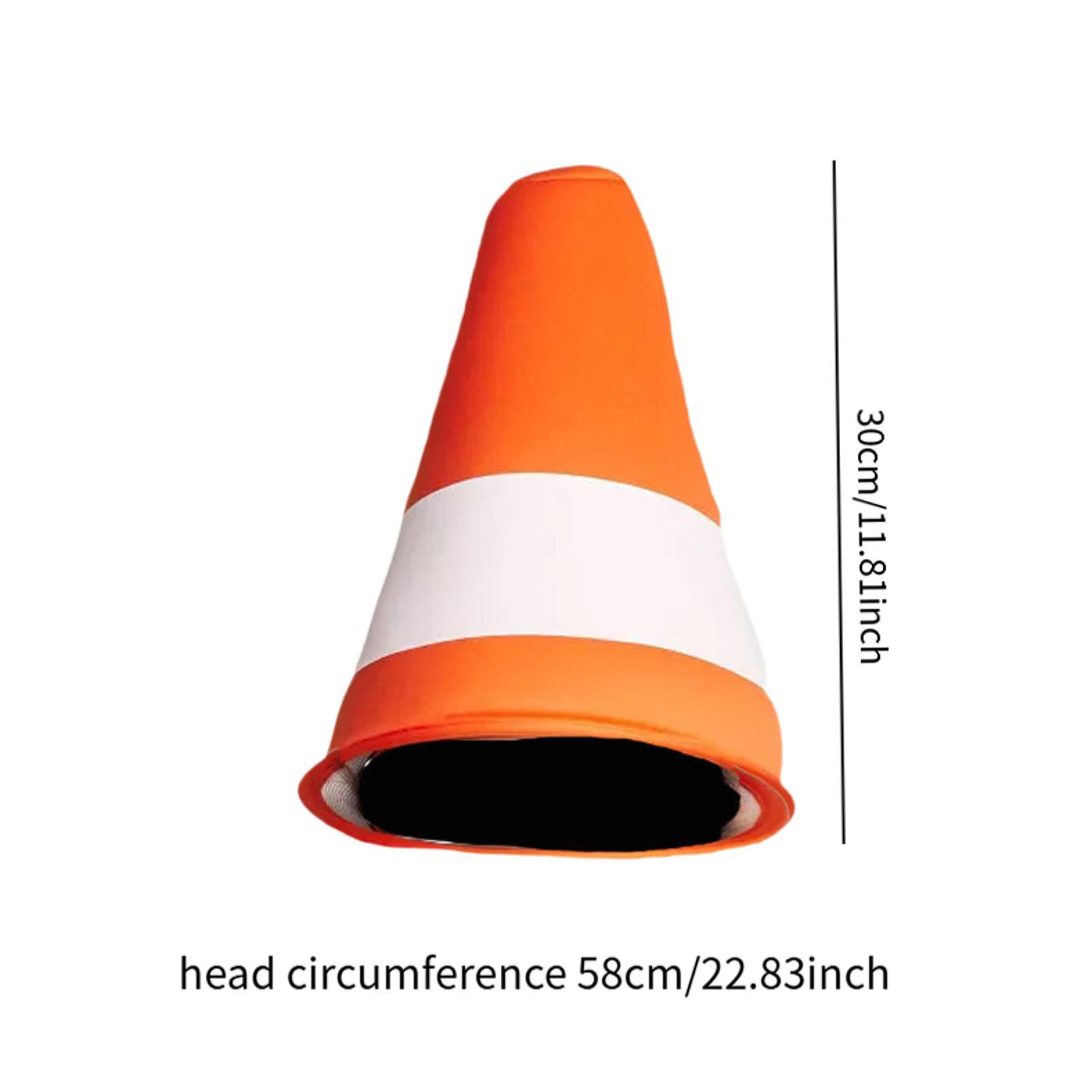 Traffic Cone Hat, Costume Acce - Road Traffic Cone reseña y precio