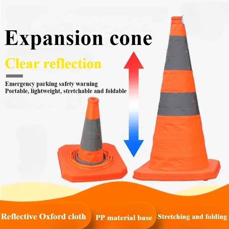 Foldable Traffic Reflective Sa - Road Traffic Cone reseña y precio
