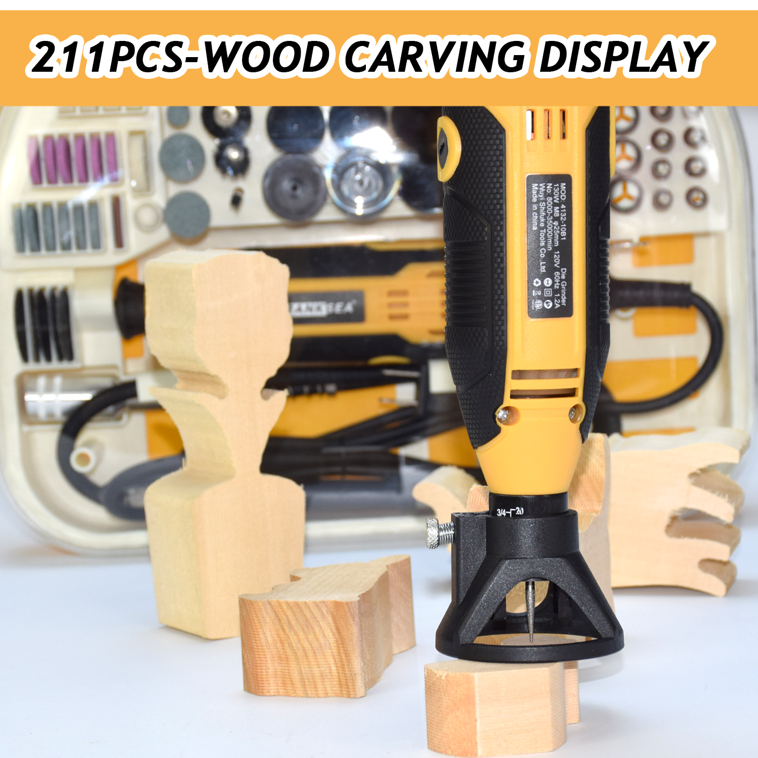 Rotary Tool Kit, Equipped With - Tools Heavy Equipment reseña y precio