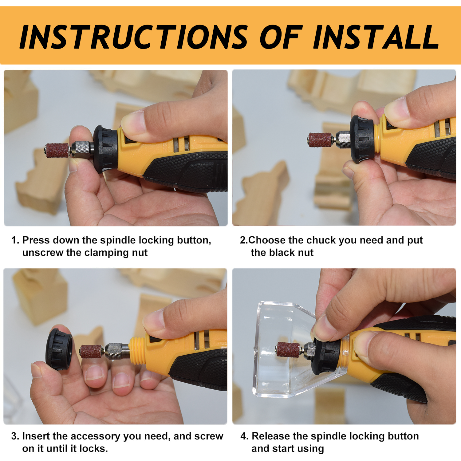 Rotary Tool Kit, Equipped With - Tools Heavy Equipment reseña y precio
