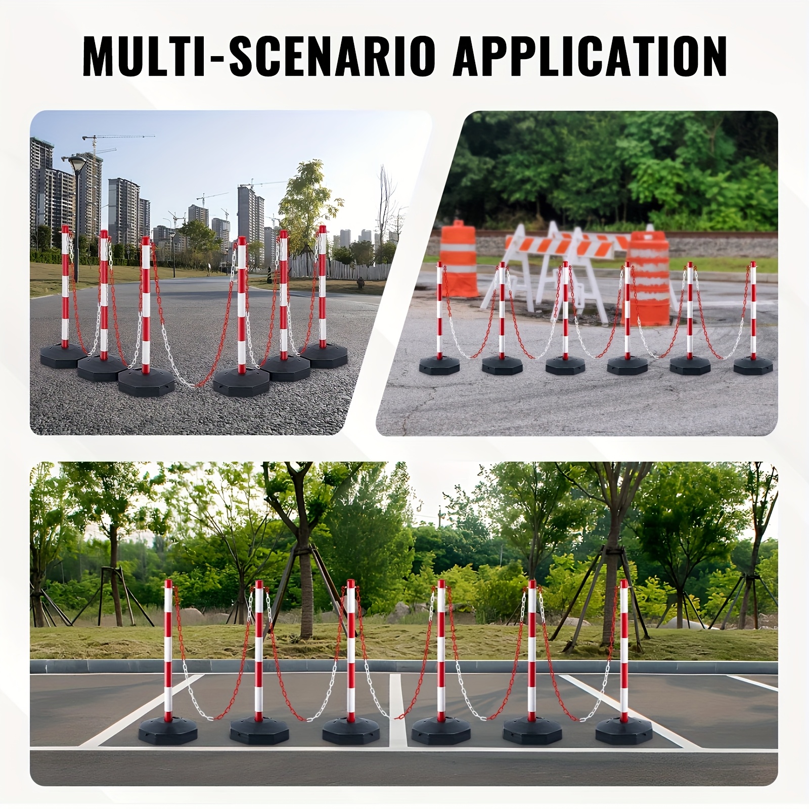 6 Pieces of Traffic Marking Wa - Road Traffic Cone reseña y precio