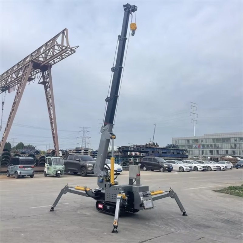 Compact Mini Spider Crane Hydr - Heavy Equipment Electrical reseña y precio