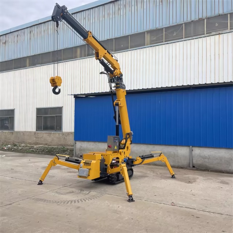 Compact Mini Spider Crane Hydr - Heavy Equipment Electrical reseña y precio