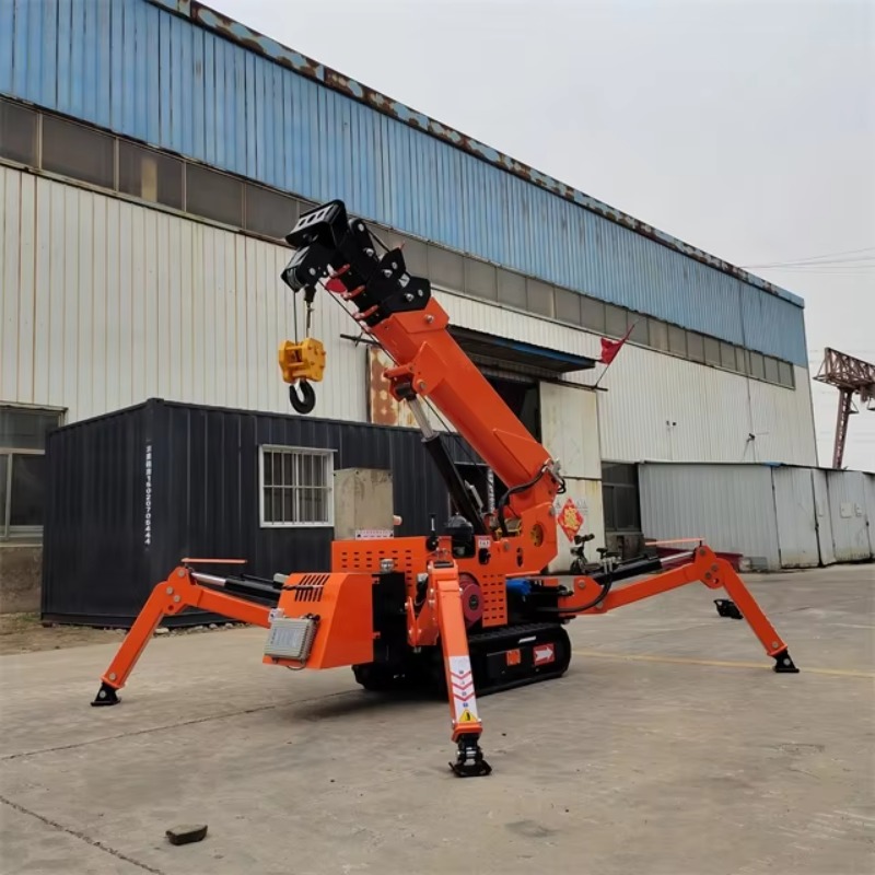 Compact Mini Spider Crane Hydr - Heavy Equipment Electrical reseña y precio