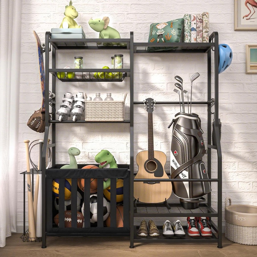 Garage Sports Equipment Organi - Heavy Equipment Storage reseña y precio