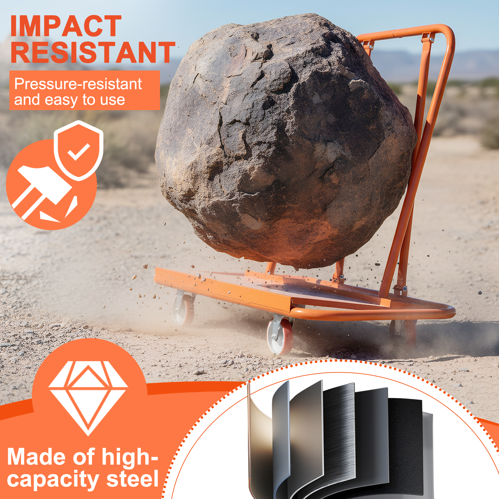 Heavy Duty Drywall Sheet Cart  - Tools Heavy Equipment reseña y precio