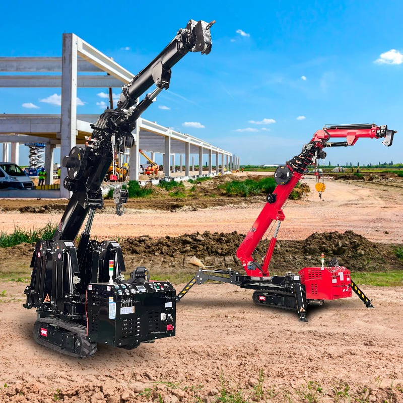 Compact Mini Spider Crane Hydr - Heavy Equipment Electrical reseña y precio