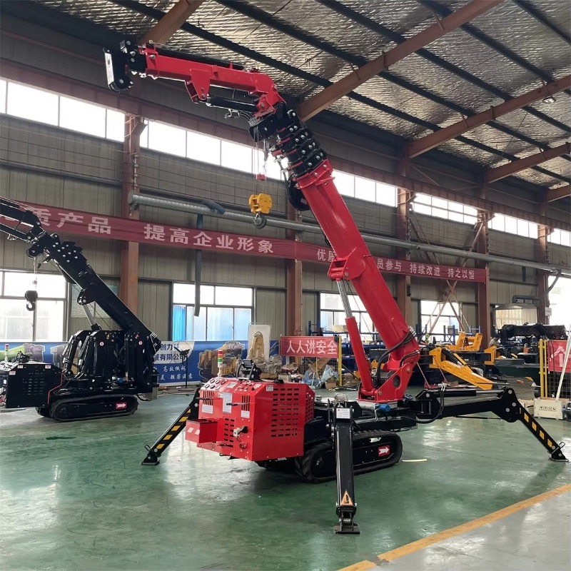 Compact Mini Spider Crane Hydr - Heavy Equipment Electrical reseña y precio