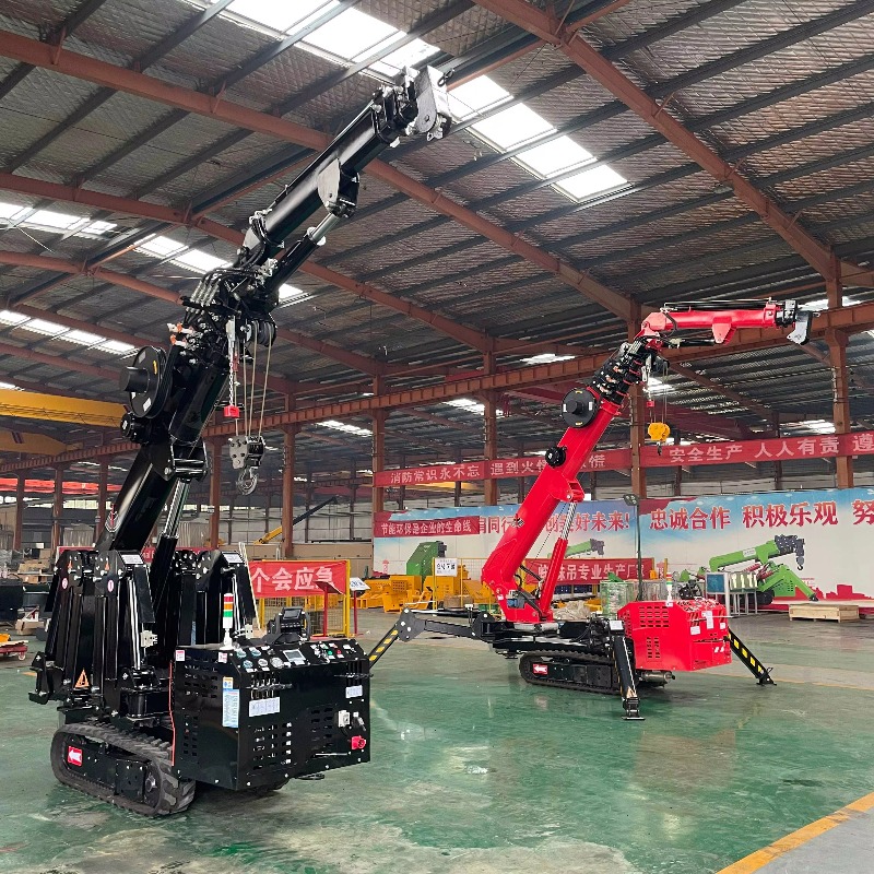 Compact Mini Spider Crane Hydr - Heavy Equipment Electrical reseña y precio