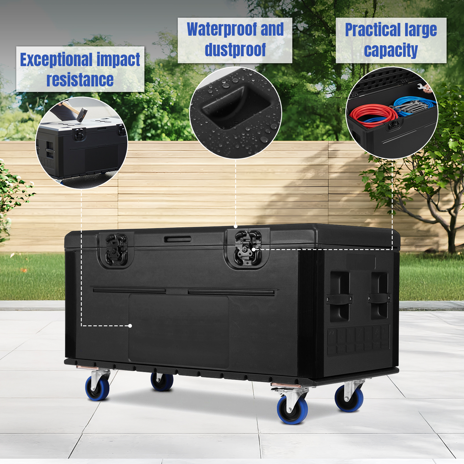 Universal Utility Flight Case  - Heavy Equipment Storage reseña y precio