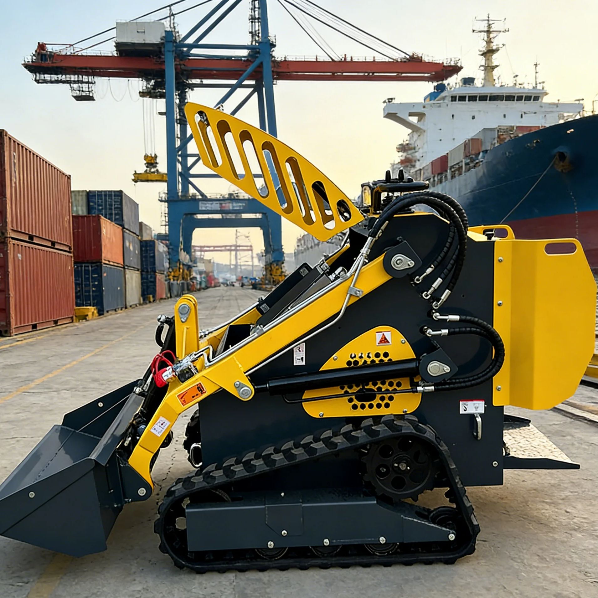 Customized Compact Skid Steer  - Skid Steer Loader reseña y precio