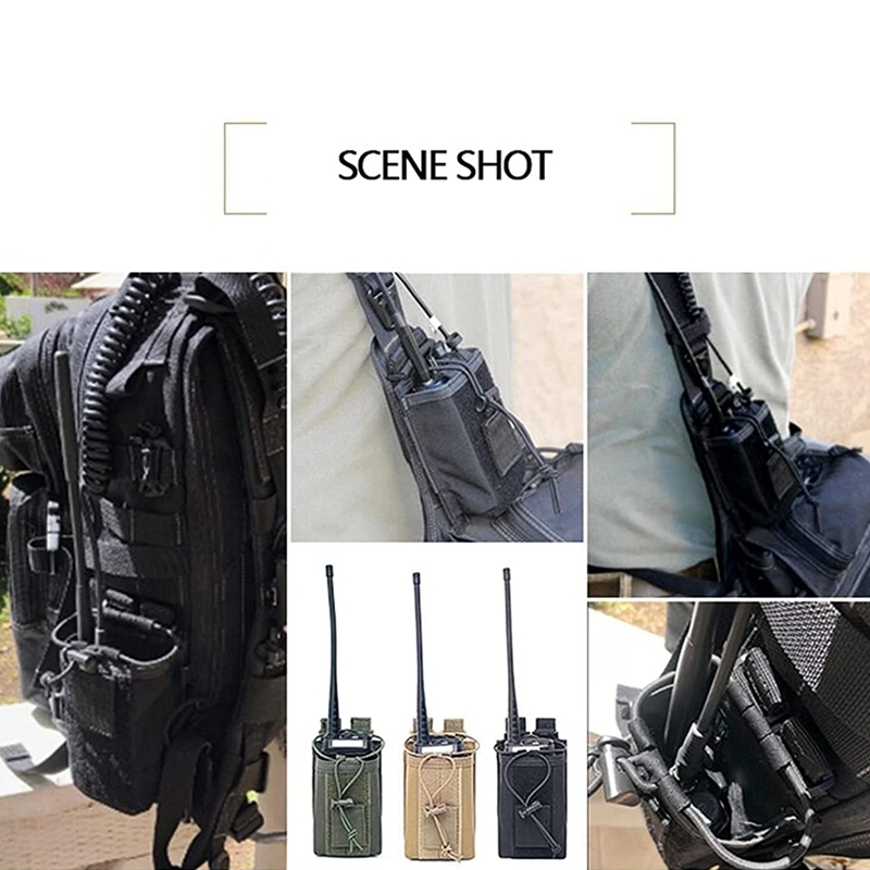 Tactical Radio Holder Molle Ra - Heavy Equipment Storage reseña y precio