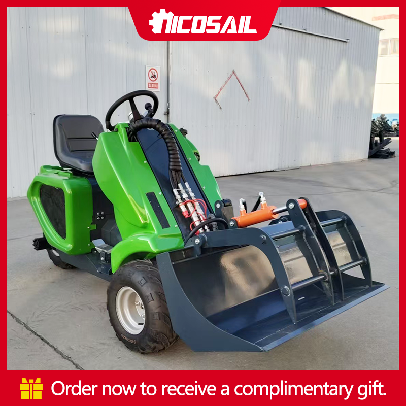 Hot Selling Mini Wheel Loader  - Skid Steer Loader reseña y precio