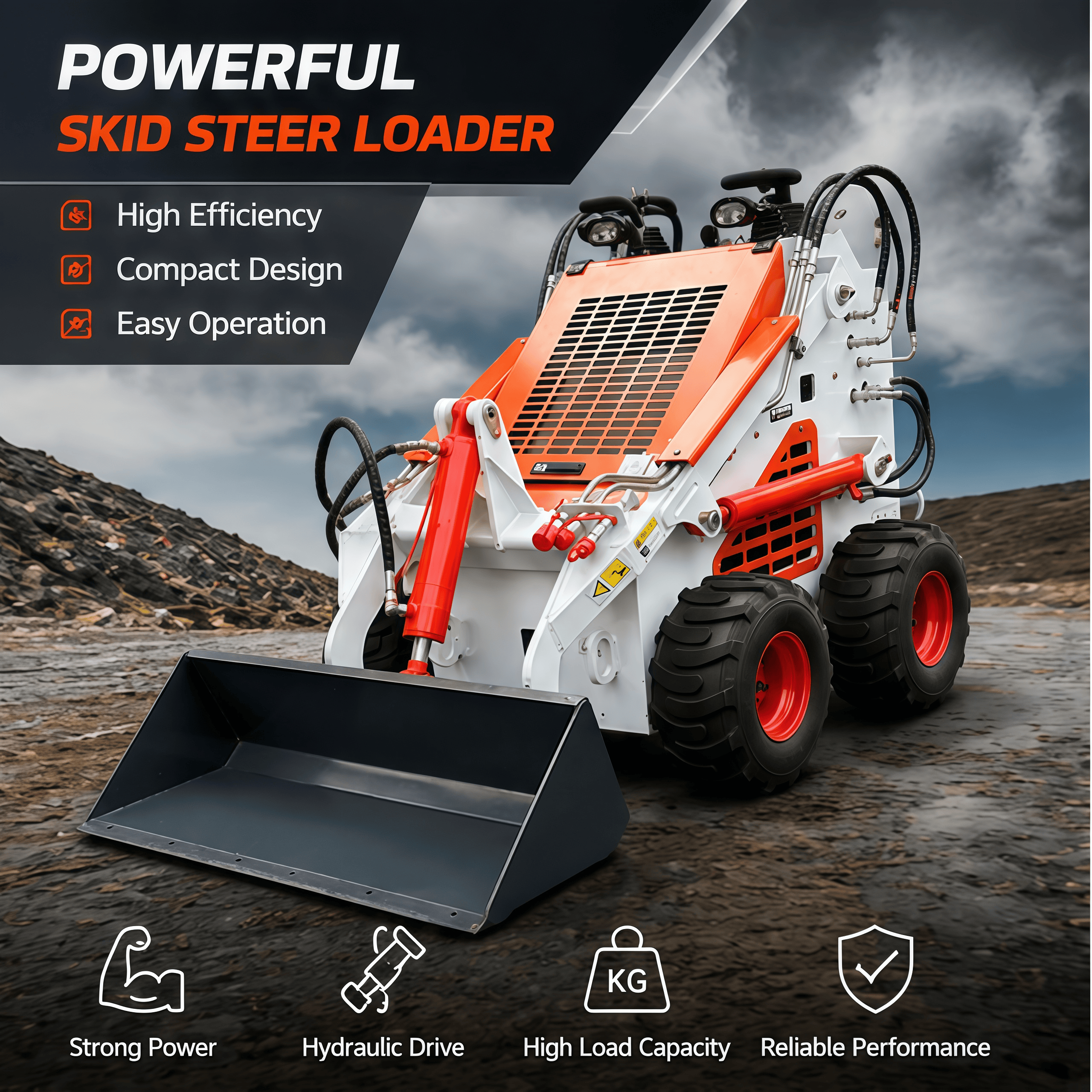 Customizable Product Skid Stee - Skid Steer Loader reseña y precio